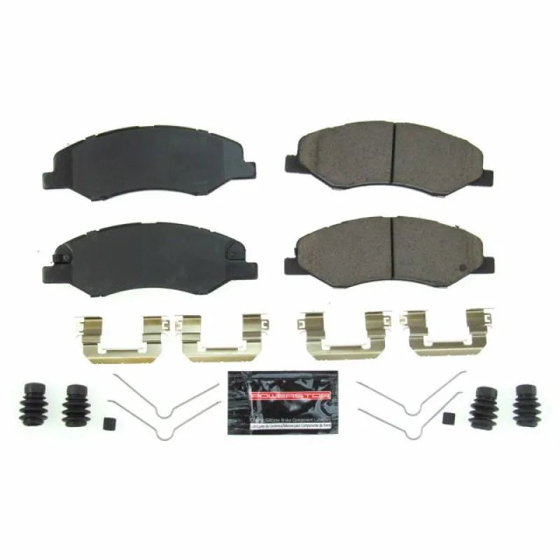 PowerStop Z23 Evolution Sport Brake Pads w/Hardware fits 2018-2025 Honda Odyssey - Main Product View