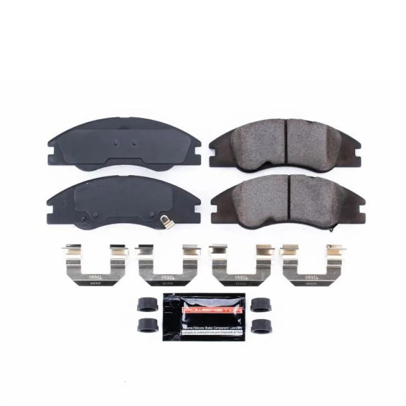 PowerStop Z23 Evolution Sport Brake Pads w/Hardware Front fits 2005-2009 Kia Spectra / SPECTRA5 - Main Product View