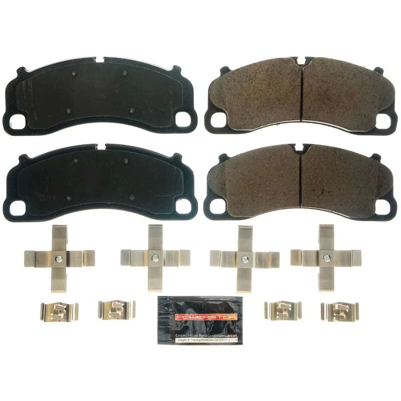 PowerStop Z23 Evolution Sport Brake Pads w/Hardware Front fits 2014-2019 2021-2024 Porsche 911 / Cayman - Main Product View