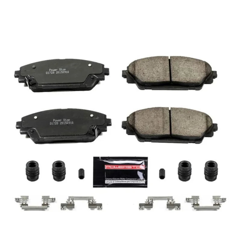 PowerStop Z23 Evolution Sport Brake Pads w/Hardware Front fits 2014-2021 Mazda 3 / Cx-3 - Main Product View
