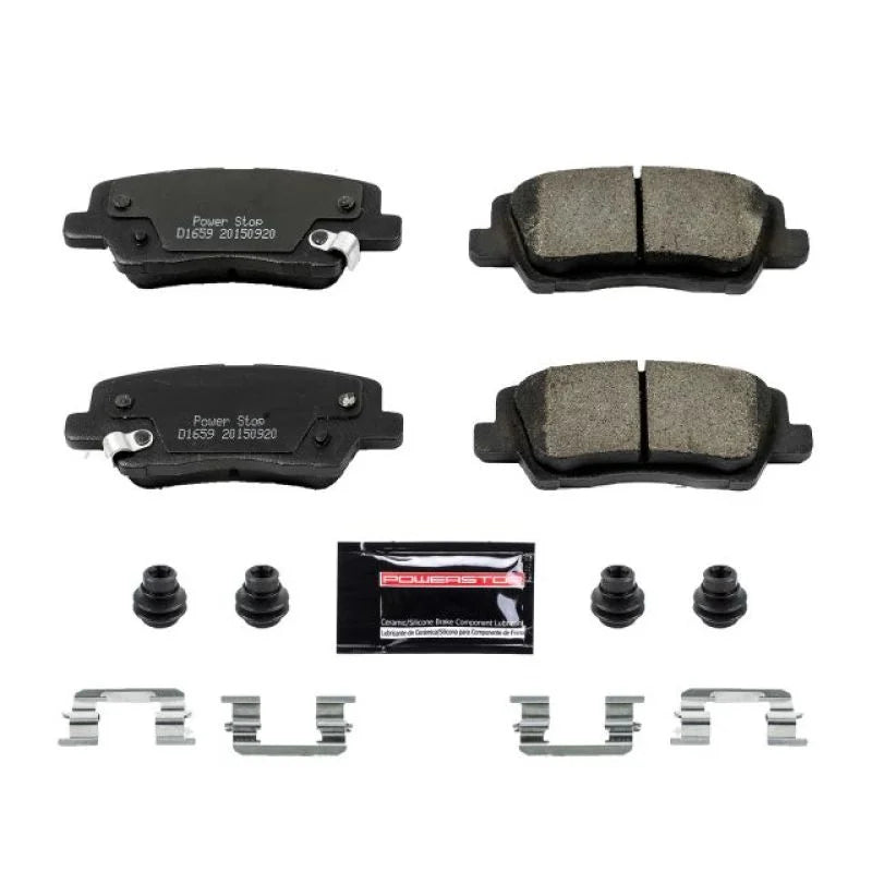 PowerStop Z23 Evolution Sport Brake Pads w/Hardware Rear fits 2013-2019 Cadillac ATS / CTS - Main Product View
