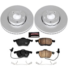 Load image into Gallery viewer, PowerStop Z23 Evolution Sport Coated Brake Kit Front fits 1999-2004 Audi A4 / 2003-2006 Audi A4 Cabriolet / 1999-2005 Audi...