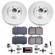 Load image into Gallery viewer, PowerStop Z23 Evolution Sport Coated Brake Kit Front fits 2003-2006 Mercedes-Benz CLK500 - Main Product View