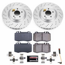 Load image into Gallery viewer, PowerStop Z23 Evolution Sport Coated Brake Kit Front fits 2005-2006 Mercedes-Benz C55 Amg / 2003-2006 Mercedes-Benz CLK500...