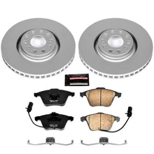 Load image into Gallery viewer, PowerStop Z23 Evolution Sport Coated Brake Kit Front fits 2005-2009 Audi A4 / A4 Quattro - Main Product View