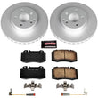 Load image into Gallery viewer, PowerStop Z23 Evolution Sport Coated Brake Kit Front fits 2006 Mercedes-Benz E350 / 2003-2006 Mercedes-Benz E500 - Main Pr...