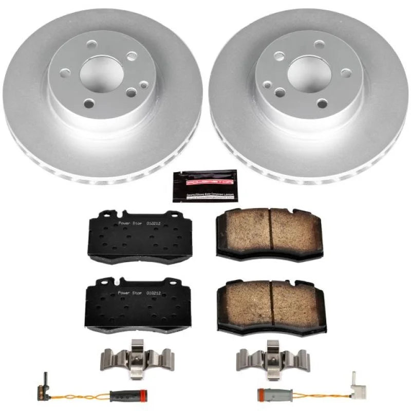 PowerStop Z23 Evolution Sport Coated Brake Kit Front fits 2006 Mercedes-Benz E350 / 2003-2006 Mercedes-Benz E500 - Main Pr...
