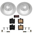 Load image into Gallery viewer, PowerStop Z23 Evolution Sport Coated Brake Kit Rear fits 2001-2002 Mercedes-Benz E430 - Main Product View