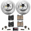 Load image into Gallery viewer, PowerStop Z23 Evolution Sport Coated Brake Kit Rear fits 2001-2002 Mercedes-Benz E430 4MATIC - Main Product View