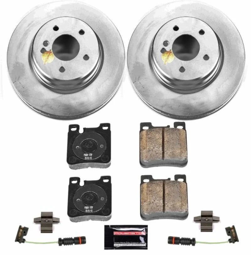 PowerStop Z23 Evolution Sport Coated Brake Kit Rear fits 2001-2002 Mercedes-Benz E430 4MATIC - Main Product View