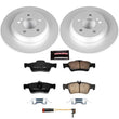 Load image into Gallery viewer, PowerStop Z23 Evolution Sport Coated Brake Kit Rear fits 2003-2006 Mercedes-Benz CL500 / 2003-2006 Mercedes-Benz S430 - Ma...