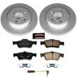 Load image into Gallery viewer, PowerStop Z23 Evolution Sport Coated Brake Kit Rear fits 2003-2006 Mercedes-Benz S430 4MATIC - Main Product View