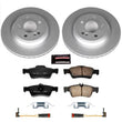 Load image into Gallery viewer, PowerStop Z23 Evolution Sport Coated Brake Kit Rear fits 2003-2006 Mercedes-Benz S500 4MATIC - Main Product View
