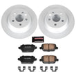 Load image into Gallery viewer, PowerStop Z23 Evolution Sport Coated Brake Kit Rear fits 2007-2011 Volvo S80 3.2 / 2011 Volvo S80 T6 - Main Product View