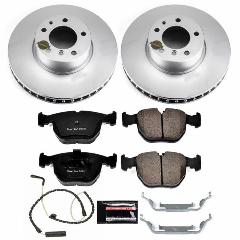 PowerStop Z23 Evolution Sport Coated Brake Kit fits 1997-2000 BMW 540I - Main Product View