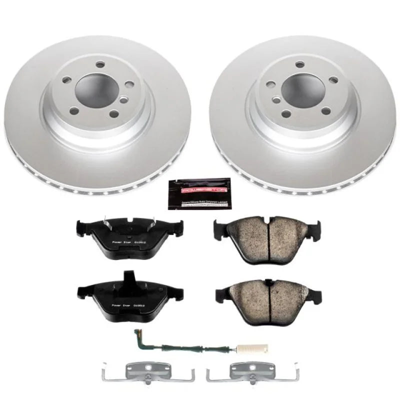 PowerStop Z23 Evolution Sport Coated Brake Kit fits 2002-2005 BMW 745LI / 2002-2005 BMW 745I / 2006-2008 BMW 750LI / 2006-...