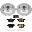 Load image into Gallery viewer, PowerStop Z23 Evolution Sport Coated Brake Kit fits 2003-2014 Volvo XC90 - Main Product View