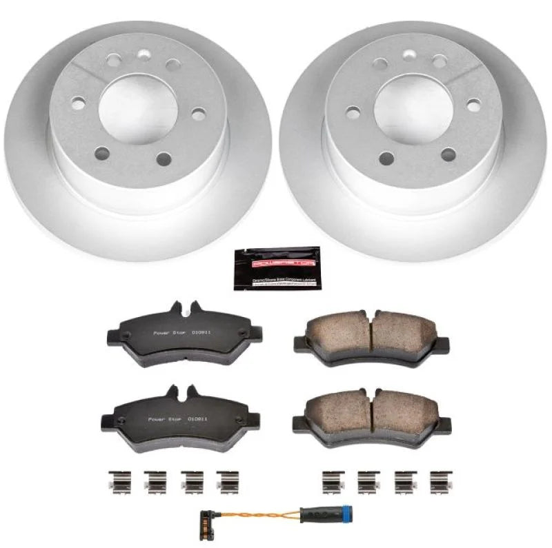 PowerStop Z23 Evolution Sport Coated Brake Kit fits 2007-2008 Dodge Sprinter 2500 / 2007-2009 Dodge Sprinter 3500 / 2007-2...