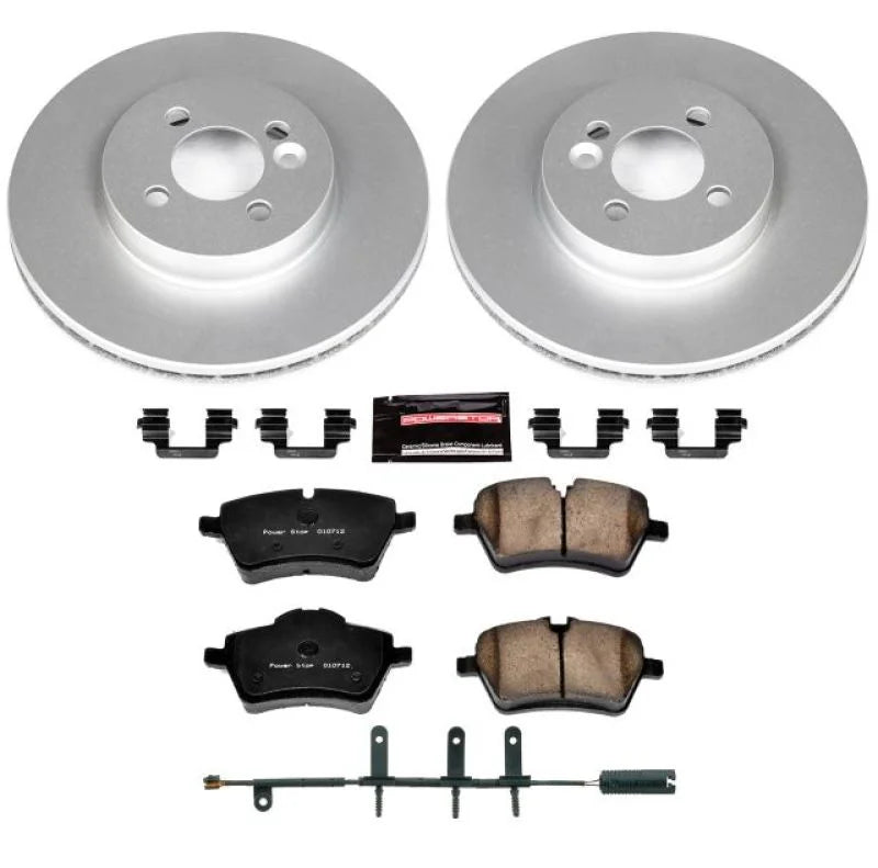 PowerStop Z23 Evolution Sport Coated Brake Kit fits 2007-2008 Mini Cooper - Main Product View