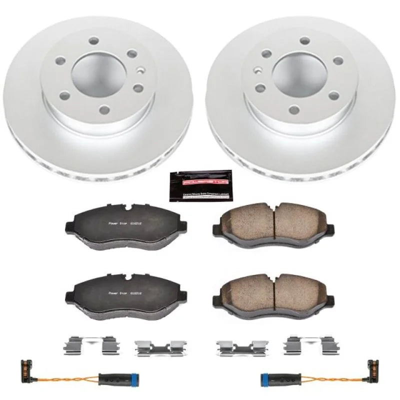 PowerStop Z23 Evolution Sport Coated Brake Kit fits 2007-2009 Dodge Sprinter 2500 / 2007-2018 Freightliner Sprinter 2500 /...