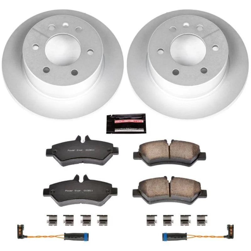 PowerStop Z23 Evolution Sport Coated Brake Kit fits 2007-2009 Dodge Sprinter 2500 / 2009-2018 Freightliner Sprinter 2500 /...