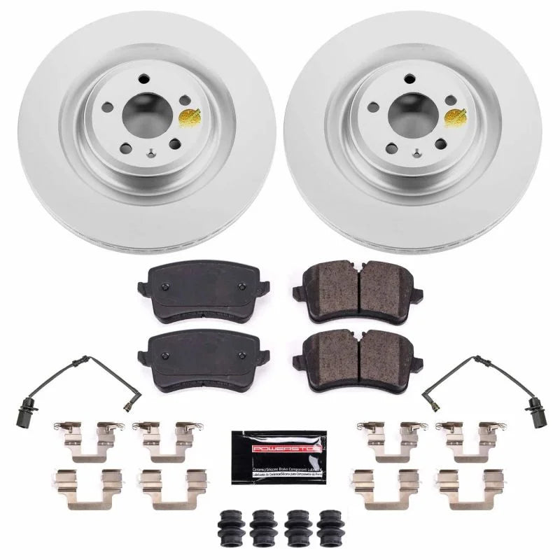 PowerStop Z23 Evolution Sport Coated Brake Kit fits 2011-2018 Audi A8 Quattro / 2013-2018 Audi S8