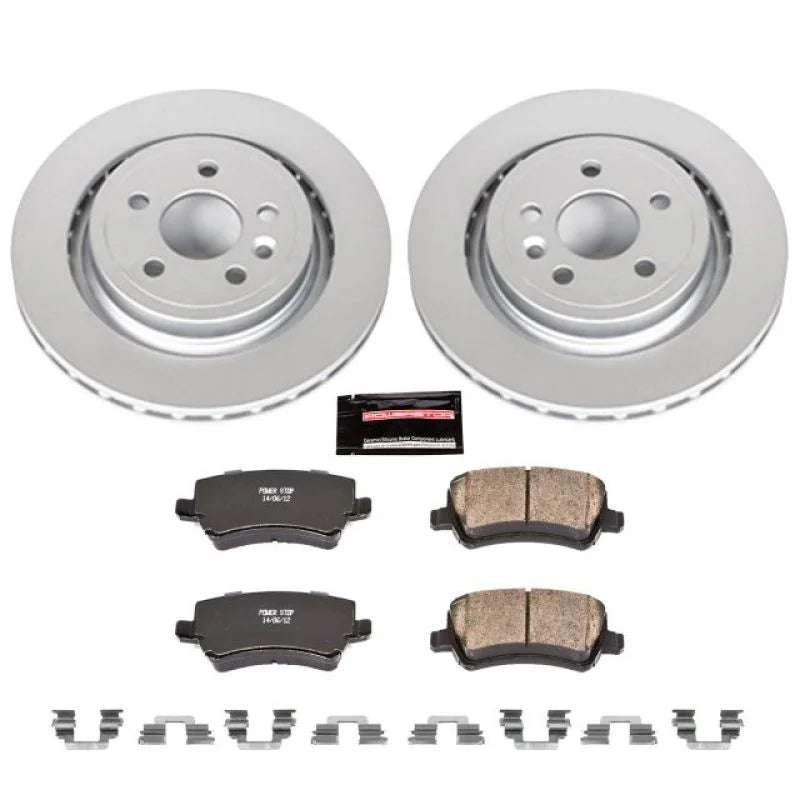 PowerStop Z23 Evolution Sport Coated Brake Kit fits 2011-2018 Volvo S60 / 2016-2018 Volvo S60 Cross COUNTRY / 2007-2016 Vo...