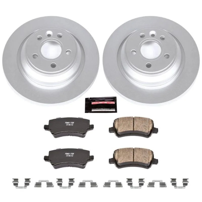 PowerStop Z23 Evolution Sport Coated Brake Kit fits 2011-2018 Volvo S60 / 2016-2018 Volvo S60 Cross COUNTRY / 2007-2016 Vo...