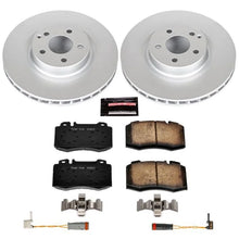 Load image into Gallery viewer, PowerStop Z23 Evolution Sport Coated Front Brake Kit fits 2007-2009 Mercedes-Benz E350 - Main Product View