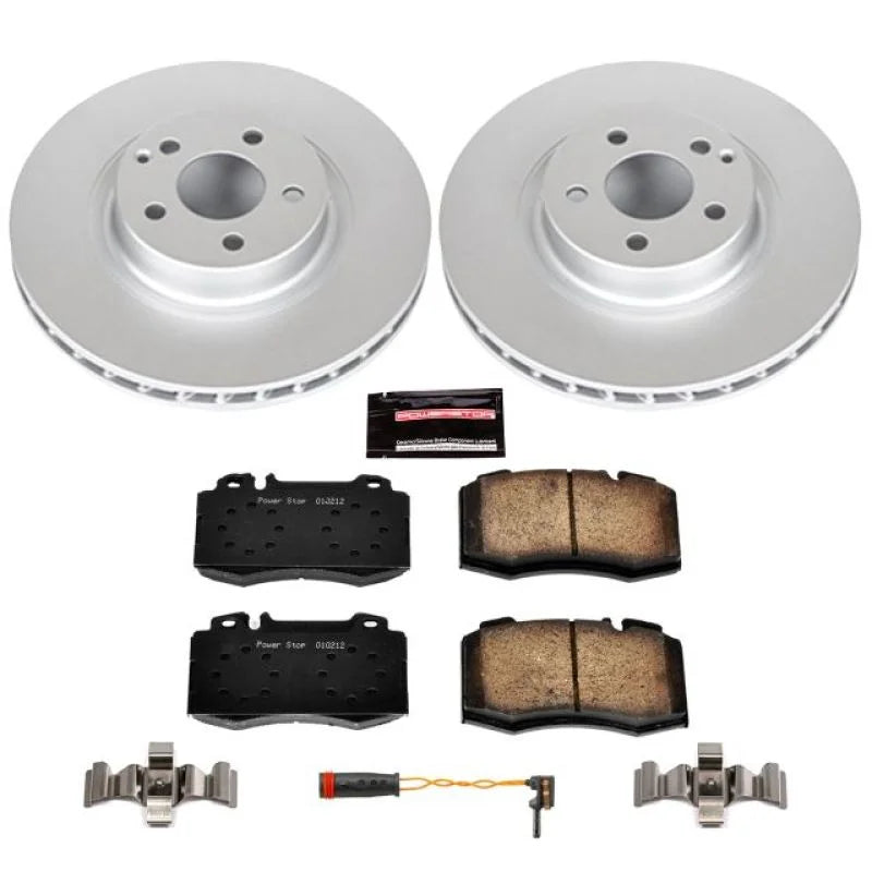PowerStop Z23 Evolution Sport Coated Front Brake Kit fits 2007-2009 Mercedes-Benz E550 / 2007-2012 Mercedes-Benz SL550 - M...