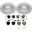 Load image into Gallery viewer, PowerStop Z23 Evolution Sport Coated Front Brake Kit fits Audi A6 / 2000-2001 Audi A6 Quattro / 2001-2005 Audi Allroad Qua...