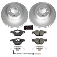 Load image into Gallery viewer, PowerStop Z23 Evolution Sport Coated Front Brake Kit fits BMW 328I / 2009 2010 BMW 328I xDrive / 2008 BMW 328XI - Main Pro...