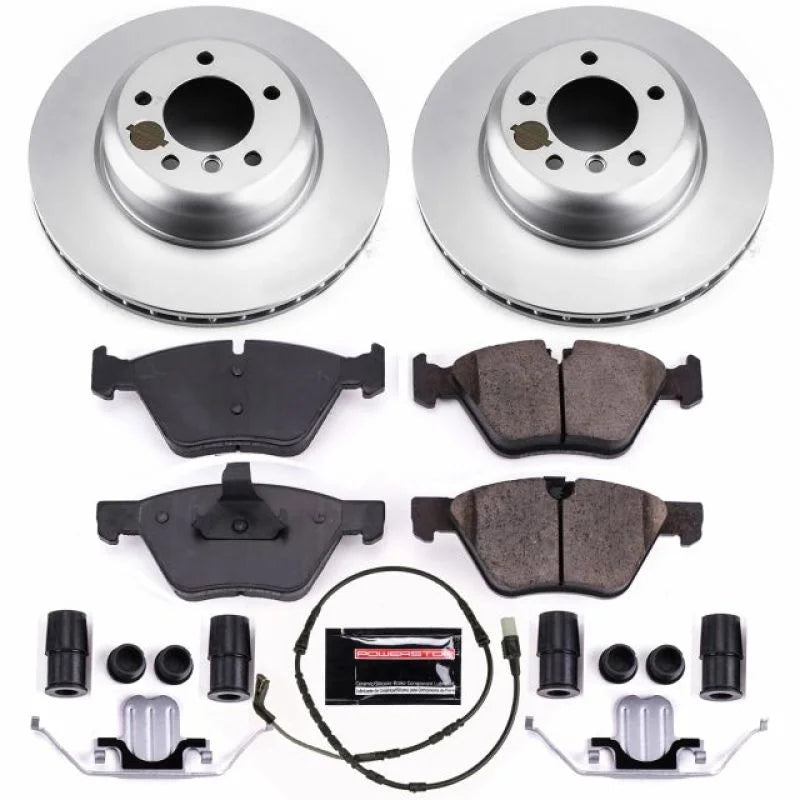 PowerStop Z23 Evolution Sport Coated Front Brake Kit fits BMW Z4 / 2009-2010 BMW Z4 SDRIVE30I - Main Product View
