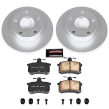 Load image into Gallery viewer, PowerStop Z23 Evolution Sport Coated Rear Brake Kit fits 1996-2001 Audi A4 Quattro / 1998-2001 Audi A4 Quattro Avant / Aud...