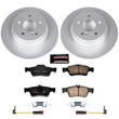 Load image into Gallery viewer, PowerStop Z23 Evolution Sport Coated Rear Brake Kit fits 2003-2009 Mercedes-Benz E320 / E500 - Main Product View