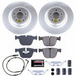Load image into Gallery viewer, PowerStop Z23 Evolution Sport Coated Rear Brake Kit fits 2009 2010 BMW 750LI / 2009 2010 BMW 750I - Main Product View