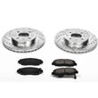 Load image into Gallery viewer, PowerStop Z23 Evolution Sport Front Brake Kit fits 1996-2005 2010-2014 Honda Civic / Insight - Main Product View