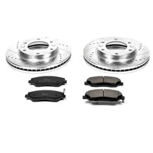 Load image into Gallery viewer, PowerStop Z23 Evolution Sport Front Brake Kit fits 2007-2008 Hyundai Entourage / 2007-2008 Hyundai Entourage Gls / 2007 Hy...