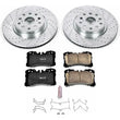 Load image into Gallery viewer, PowerStop Z23 Evolution Sport Front Brake Kit fits 2007-2009 Lexus LS460 - Main Product View