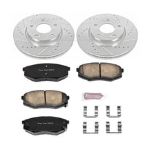 Load image into Gallery viewer, PowerStop Z23 Evolution Sport Front Brake Kit fits 2011-2012 Hyundai Tucson GL / 2010-2012 Hyundai Tucson Gls / 2011 Kia S...