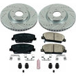 Load image into Gallery viewer, PowerStop Z23 Evolution Sport Front Brake Kit fits 2011-2015 Kia Optima - Main Product View