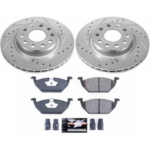 Load image into Gallery viewer, PowerStop Z23 Evolution Sport Front Brake Kit fits 2011-2015 Volkswagen Jetta - Main Product View