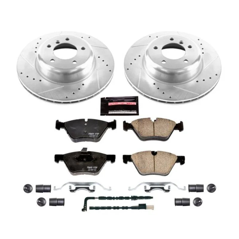 PowerStop Z23 Evolution Sport Front Brake Kit fits BMW Z4 / 2009-2010 BMW Z4 SDRIVE30I - Main Product View