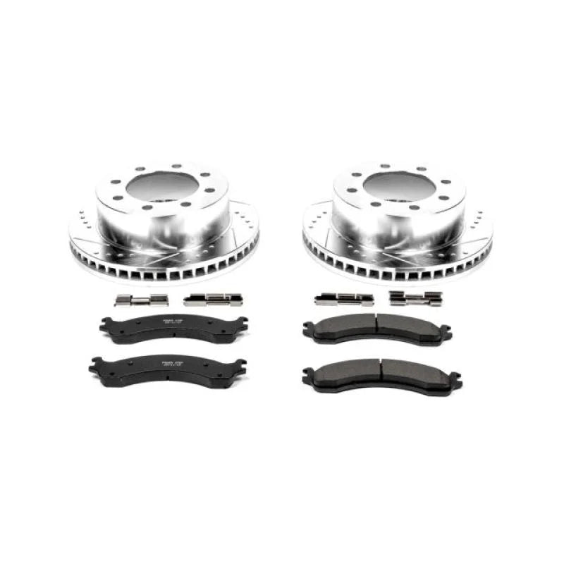 PowerStop Z23 Evolution Sport Front Brake Kit fits Dodge Ram / 2000-2002 Dodge Ram 2500 / 2000-2002 Dodge Ram 3500 / Ram 2500