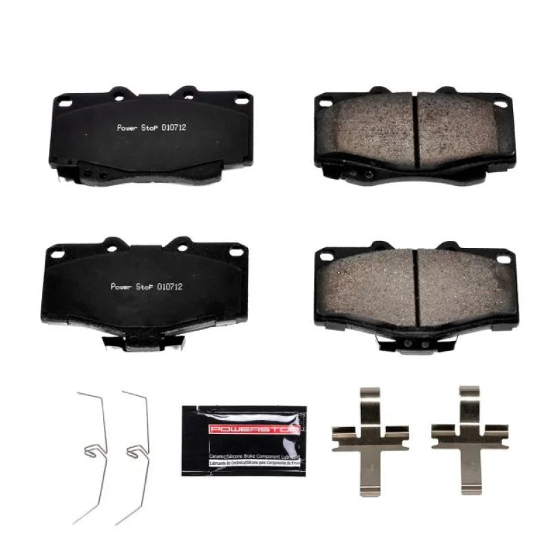 PowerStop Z23 Evolution Sport Front Brake Pads w/Hardware fits 1995-2004 Toyota 4RUNNER / Tacoma - Main Product View