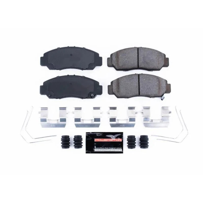 PowerStop Z23 Evolution Sport Front Brake Pads w/Hardware fits 2006-2012 Honda Civic GX / 2013-2015 Honda Civic Natural Ga...