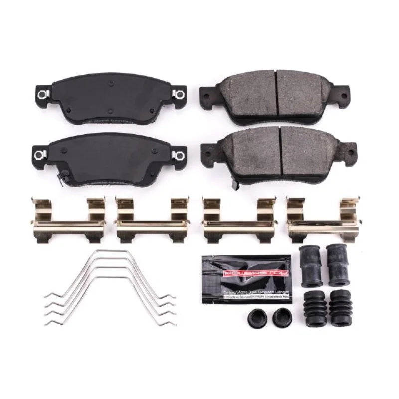 PowerStop Z23 Evolution Sport Front Brake Pads w/Hardware fits 2007-2008 Infiniti G35 SPORT / 2008-2013 Infiniti G37 / 201...