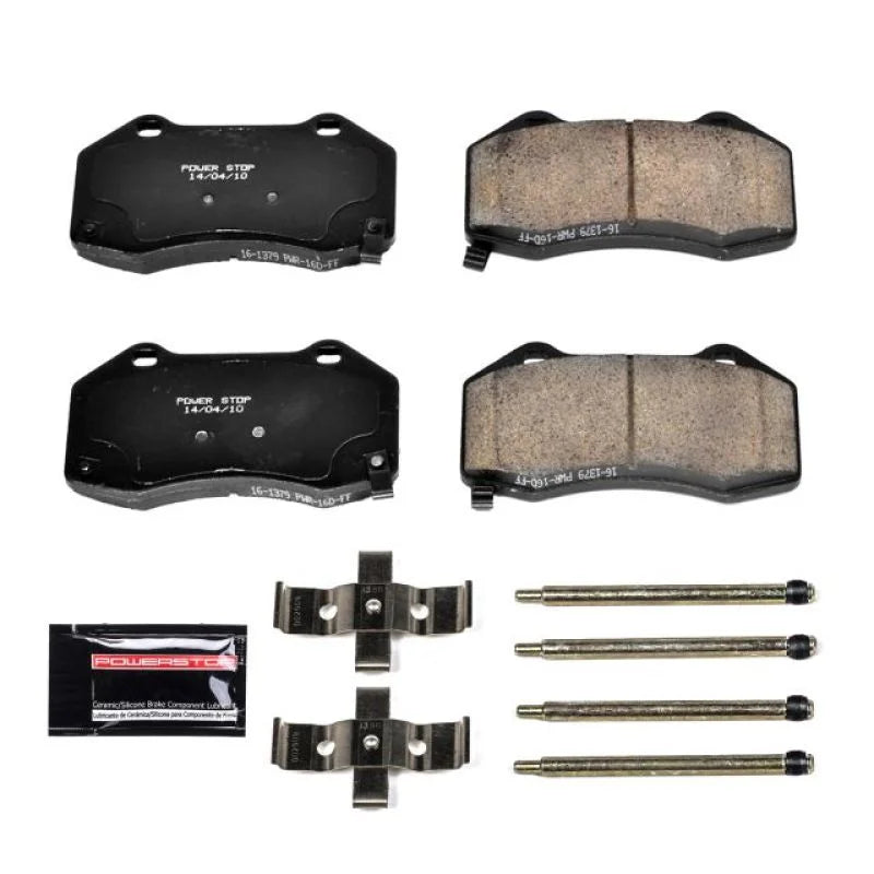 PowerStop Z23 Evolution Sport Front Brake Pads w/Hardware fits 2008-2010 Chevrolet Cobalt / HHR - Main Product View