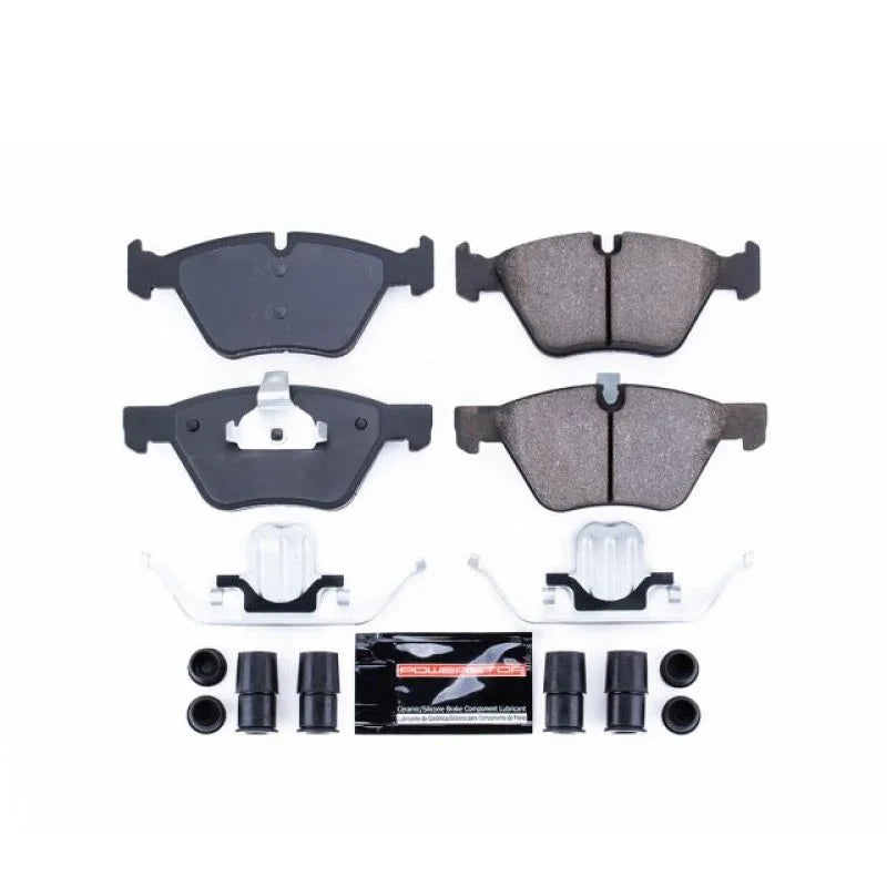 PowerStop Z23 Evolution Sport Front Brake Pads w/Hardware fits 2008-2013 BMW 128I - Main Product View