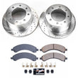 Load image into Gallery viewer, PowerStop Z23 Evolution Sport Rear Brake Kit fits 2003-2008 Chevrolet Express 3500 / 2006-2008 Chevrolet Express 3500 LT /...